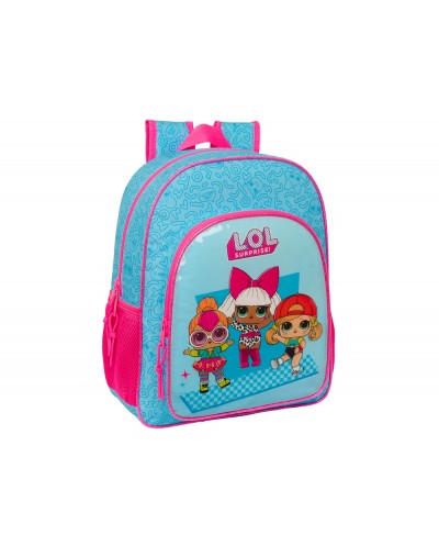 Mochila safta junior adaptable a carro lol surprise divas 120x320x380 mm