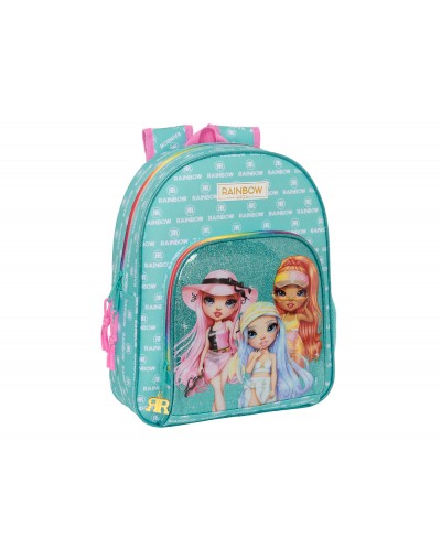 Mochila safta infantil adaptable a carro rainbow high paradise 100x280x340 mm