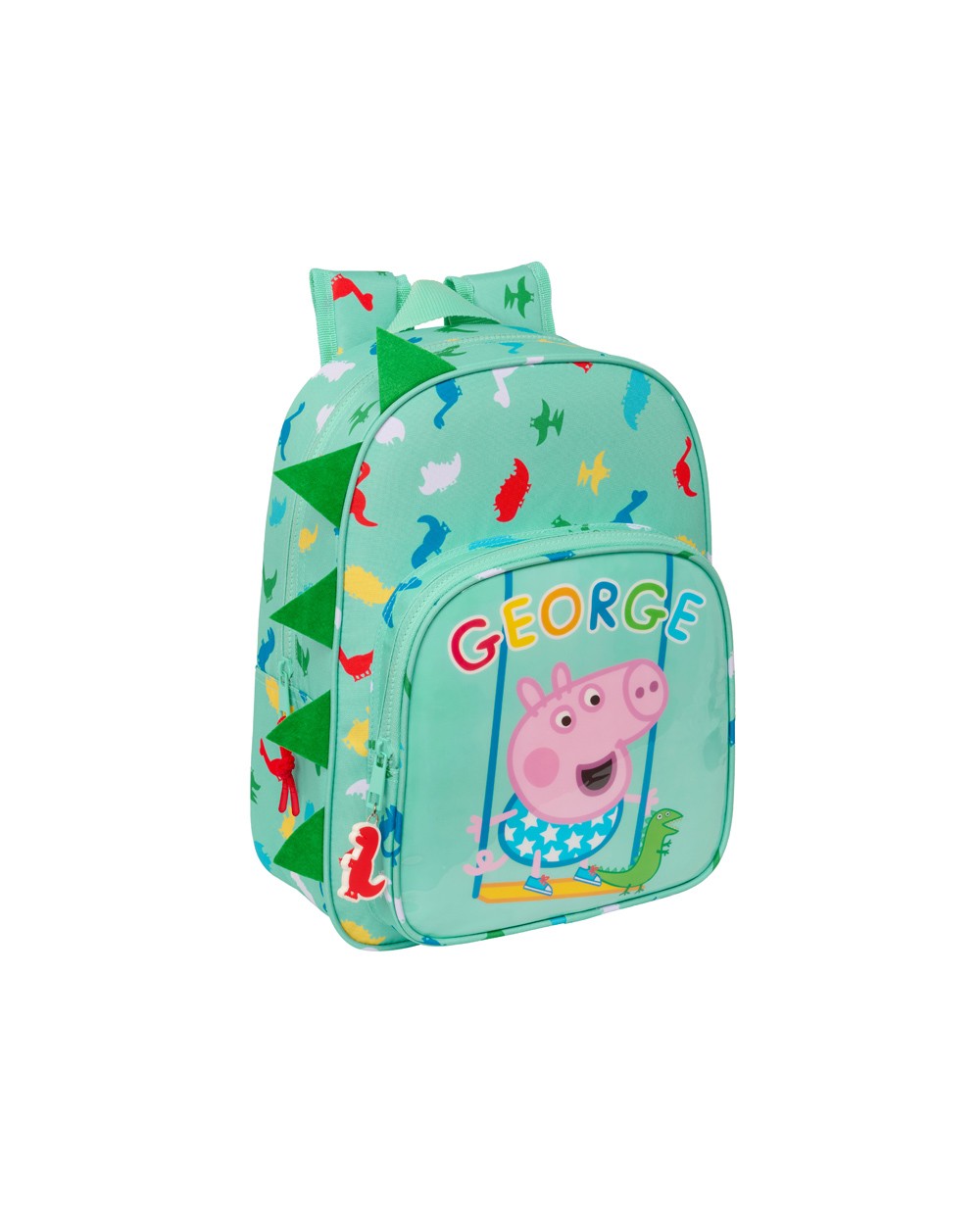 Mochila safta infantil adaptable a carro peppa pig george 110x260x340 mm