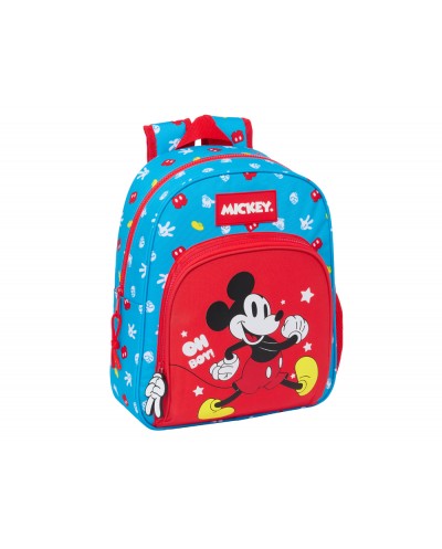 Mochila safta infantil adaptable a carro mickey mouse fantastic 100x280x340 mm