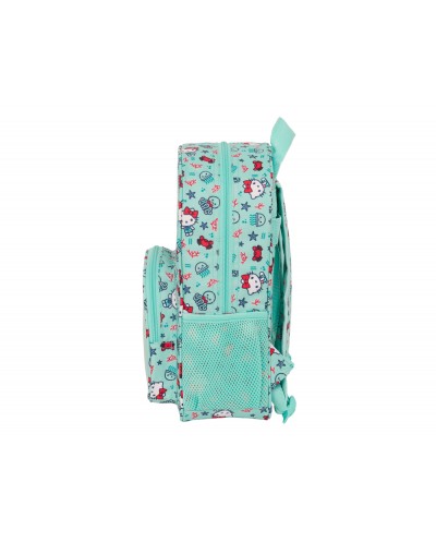 Mochila safta infantil adaptable a carro hello kitty sea lovers 110x260x340 mm