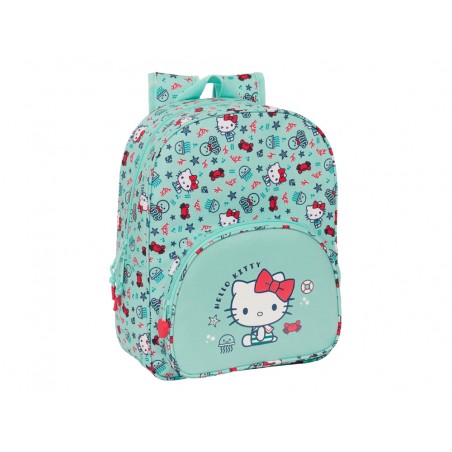 Mochila safta infantil adaptable a carro hello kitty sea lovers 110x260x340 mm