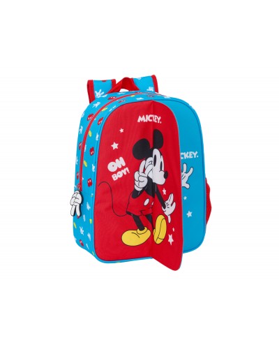 Mochila safta infantil adaptable a carro front inter mickey mouse fantastic 110x260x340 mm