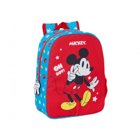 Mochila safta infantil adaptable a carro front inter mickey mouse fantastic 110x260x340 mm