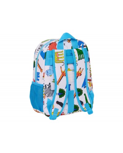 Mochila safta infantil adaptable a carro front inter algo de jaime 110x260x340 mm