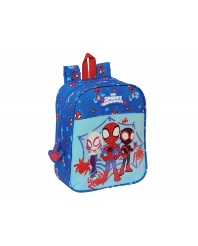 Mochila safta guarderia adaptable a carro spidey and his amazing friends 100x220x270 mm