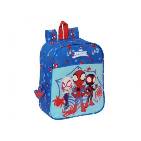 Mochila safta guarderia adaptable a carro spidey and his amazing friends 100x220x270 mm