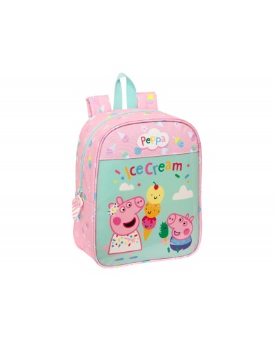 Mochila safta guarderia adaptable a carro peppa pig ice cream 100x220x270 mm