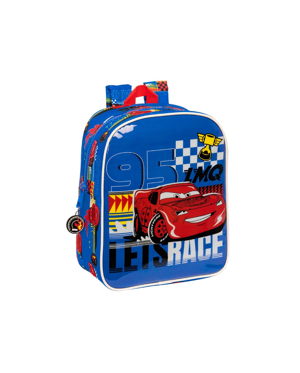 Mochila safta guarderia adaptable a carro cars race ready 100x220x270 mm