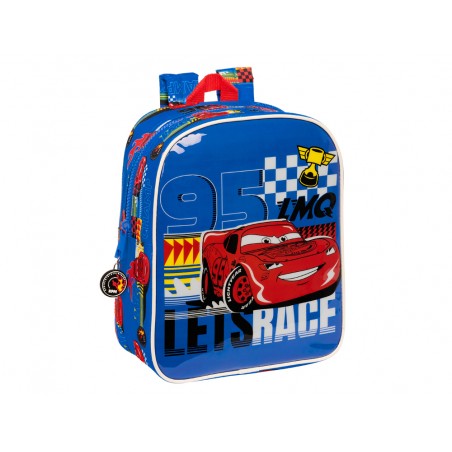 Mochila safta guarderia adaptable a carro cars race ready 100x220x270 mm