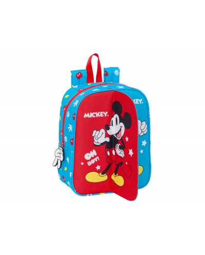 Mochila safta guarderia adaptable a carro intercambiable mickey mouse fantastic 100x220x270 mm