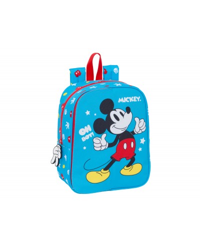 Mochila safta guarderia adaptable a carro intercambiable mickey mouse fantastic 100x220x270 mm