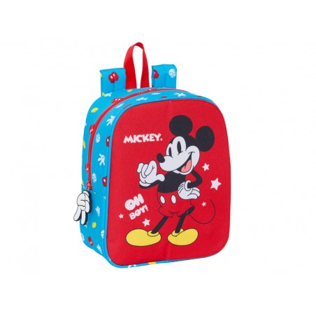 Mochila safta guarderia adaptable a carro intercambiable mickey mouse fantastic 100x220x270 mm