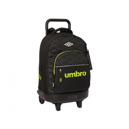 Mochila safta grande con ruedas compact extraible umbro lima 220x330x450 mm