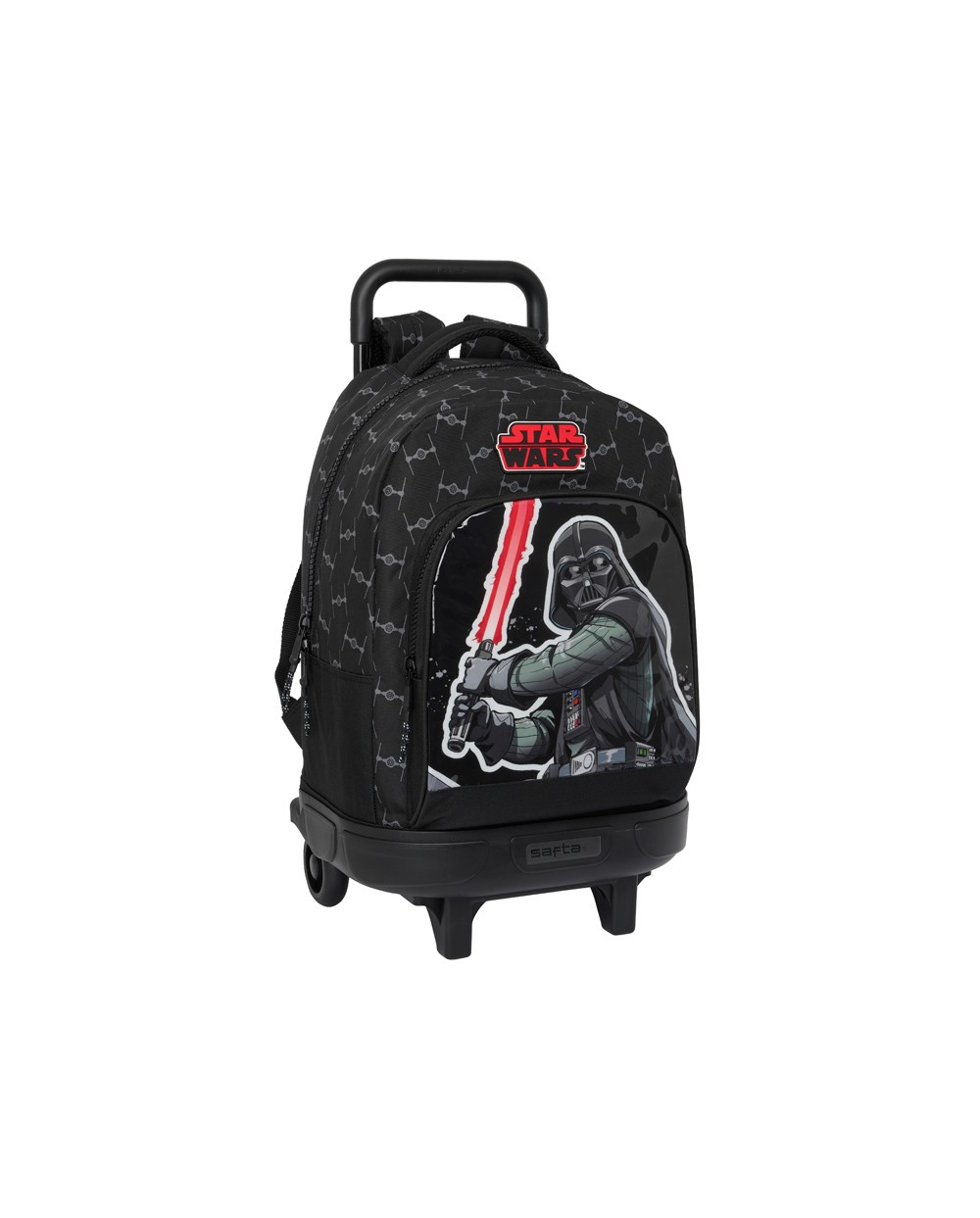 Mochila safta grande con ruedas compact extraible star wars the fighter 220x330x450 mm