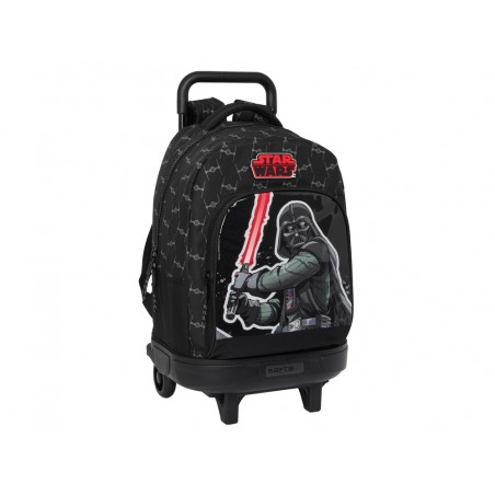 Mochila safta grande con ruedas compact extraible star wars the fighter 220x330x450 mm