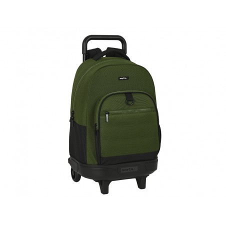 Mochila safta grande con ruedas compact extraible dark forest 220x330x450 mm