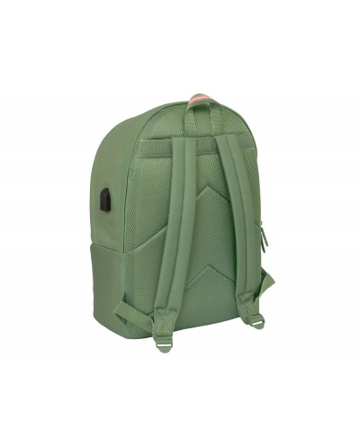 Mochila safta doble para portatil 156 usb el ganso basics 180x310x440 mm