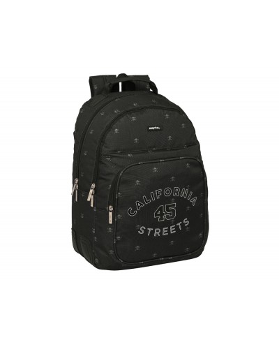 Mochila safta doble con cantoneras adaptable a carro safta california 150x320x420 mm