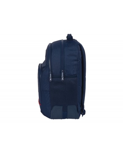 Mochila safta doble con cantoneras adaptable a carro reciclado blackfit8 authentic 150x320x420 mm