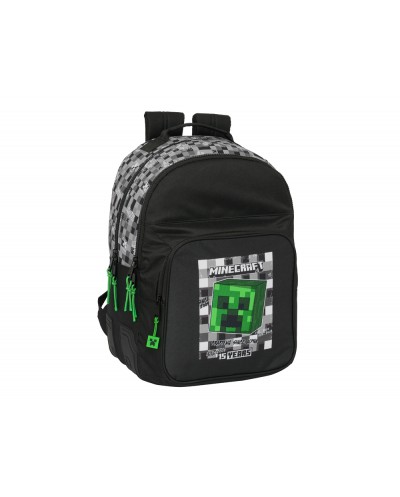 Mochila safta doble con cantoneras adaptable a carro minecraft 150x320x420 mm