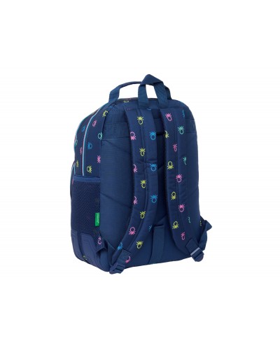 Mochila safta doble con cantoneras adaptable a carro benetton cool 150x320x420 mm