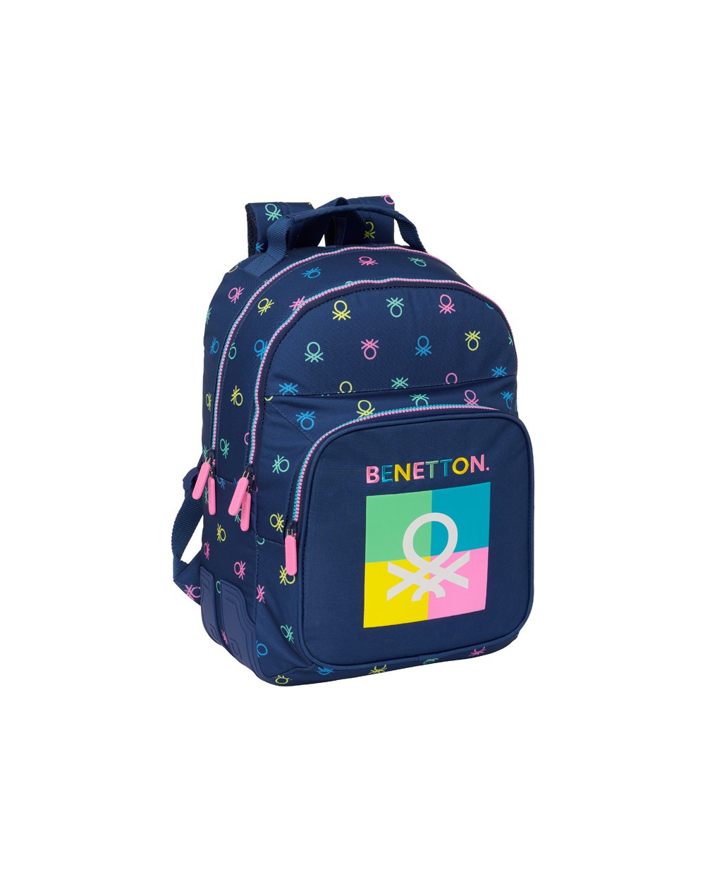 Mochila safta doble con cantoneras adaptable a carro benetton cool 150x320x420 mm