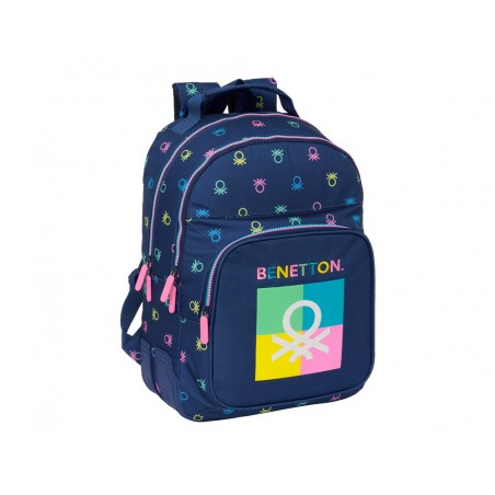 Mochila safta doble con cantoneras adaptable a carro benetton cool 150x320x420 mm