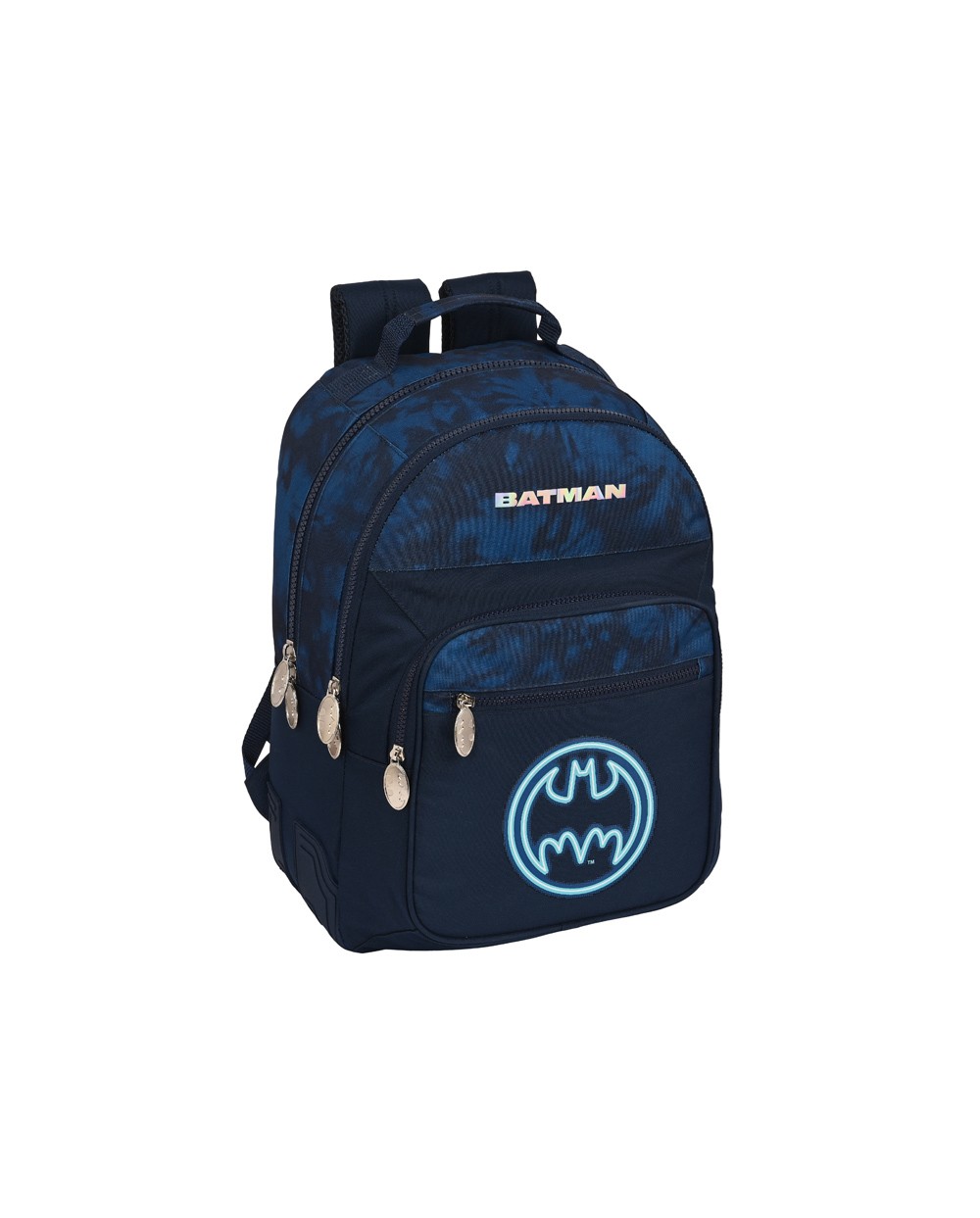 Mochila safta doble con cantoneras adaptable a carro batman legendary 150x320x420 mm