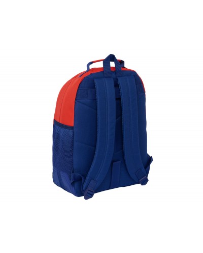 Mochila safta doble con cantoneras adaptable a carro atletico de madrid 150x320x420 mm