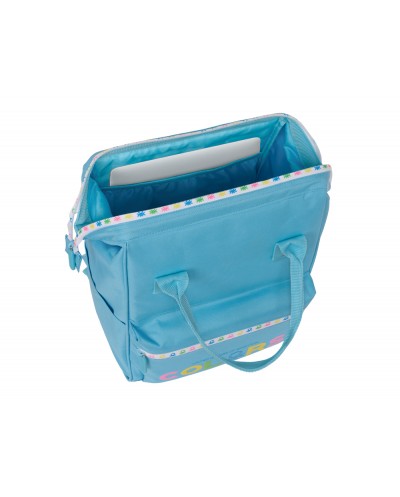 Mochila safta con asas para portatil 13 benetton spring 190x270x400 mm