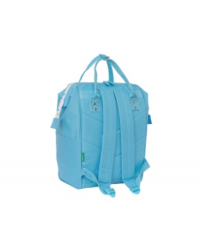 Mochila safta con asas para portatil 13 benetton spring 190x270x400 mm