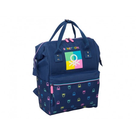 Mochila safta con asas para portatil 13 benetton cool 190x270x400 mm