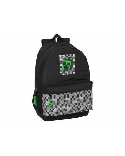 Mochila safta adaptable a carro minecraft 140x300x460 mm