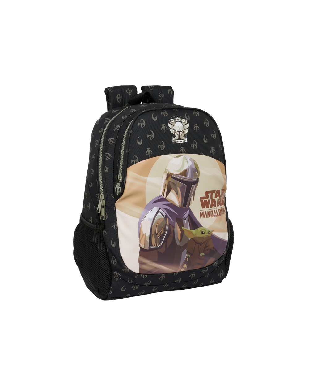 Mochila safta adaptable a carro the mandalorian this is the way 160x320x440 mm