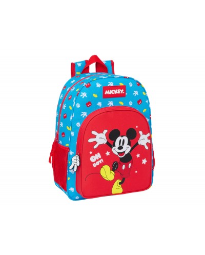 Mochila safta adaptable a carro mickey mouse fantastic 140x330x420 mm