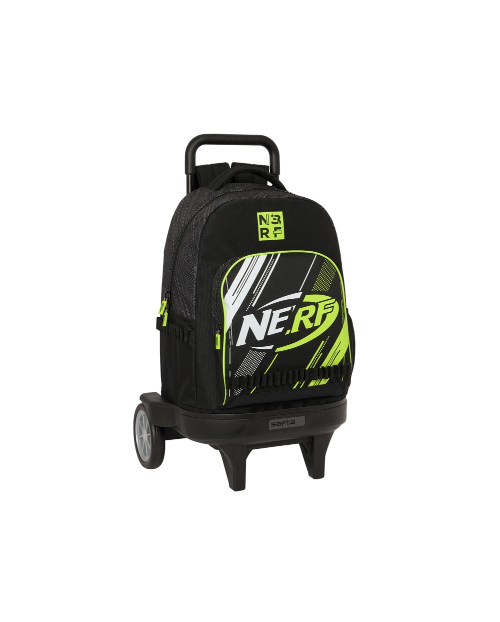 Mochila safta grande con ruedas compact evolution extraible reciclada nerf get ready 220x330x450 mm