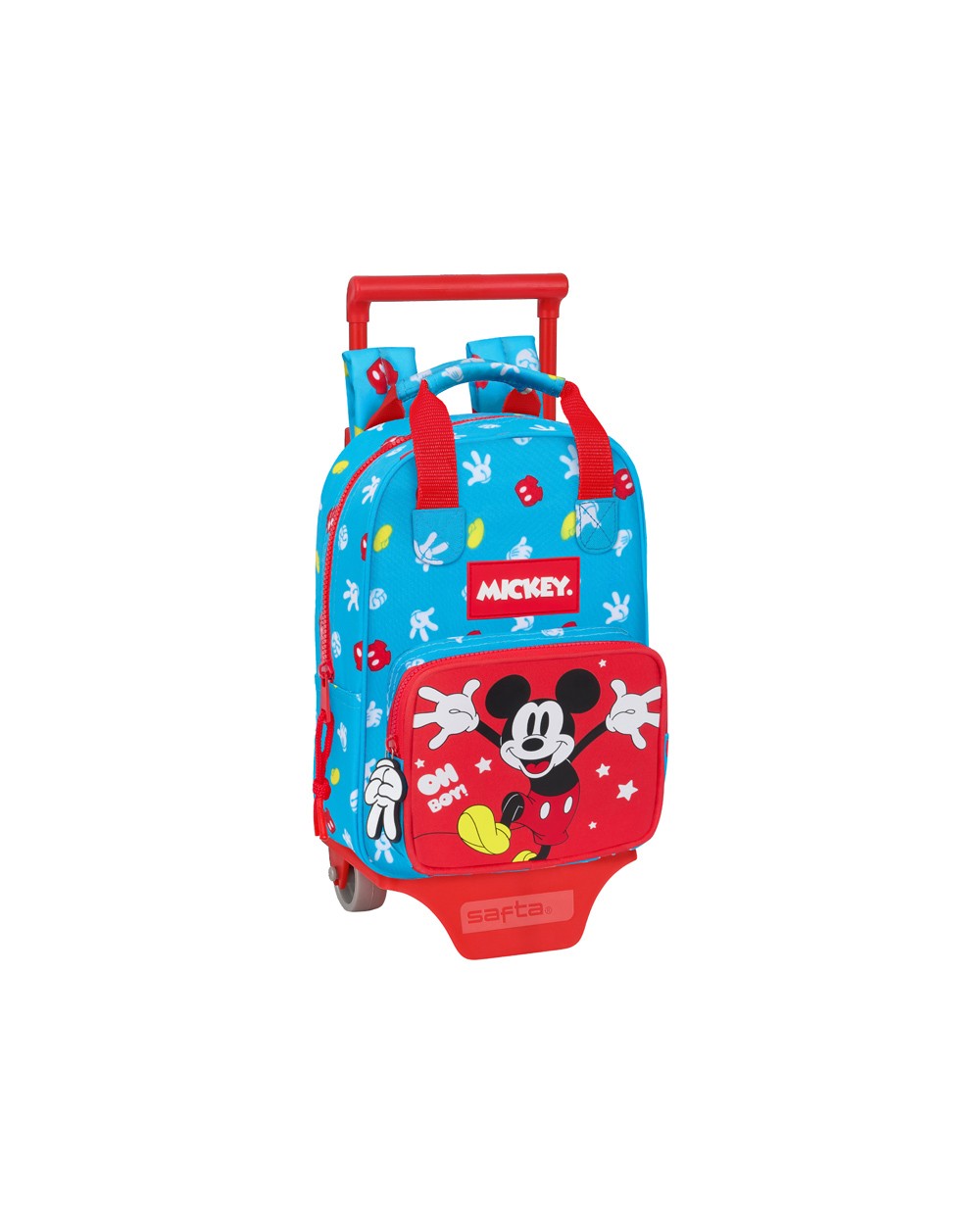 Mochila safta 765 con carro 805 mickey mouse fantastic 80x200x280 mm