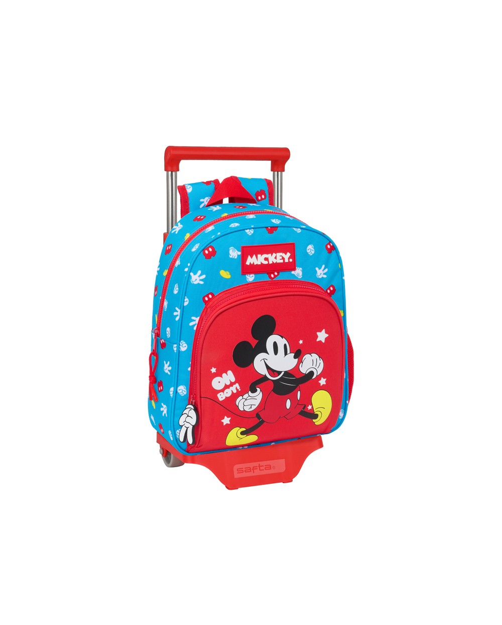 Mochila safta 609 con carro 705 mickey mouse fantastic 100x280x340 mm