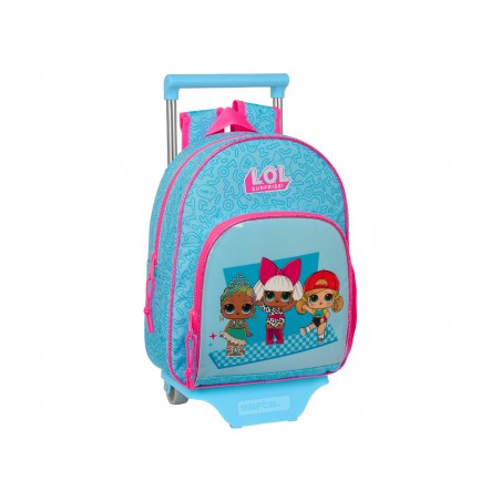 Mochila safta 609 con carro 705 lol surprise divas 100x280x340 mm