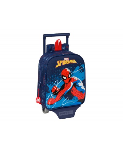 Mochila safta 232 con carro 805 spider man neon 100x220x270 mm