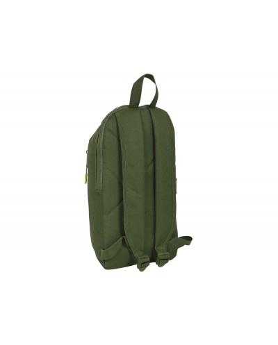 Mini mochila safta con cremallera vertical munich bright khaki 100x220x390 mm