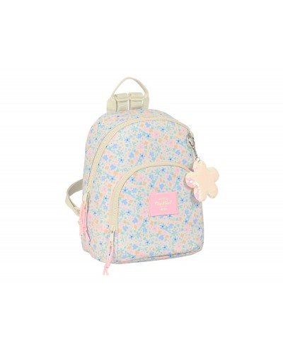 Mini mochila safta blackfit8 blossom 130x250x300 mm