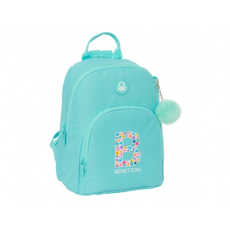 Mini mochila safta benetton letter 130x250x300 mm