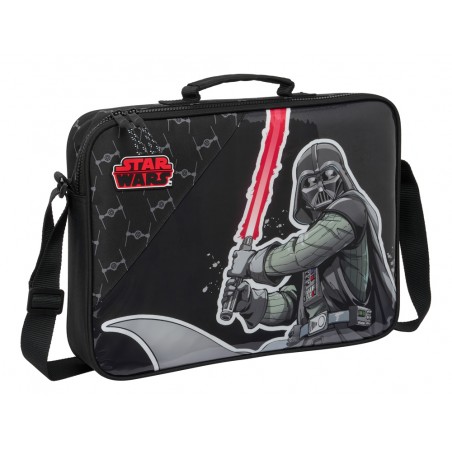 Cartera safta extraescolares star wars the fighter 60x380280 mm