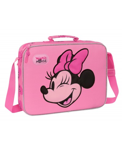 Cartera safta extraescolares minnie mouse loving 60x380280 mm