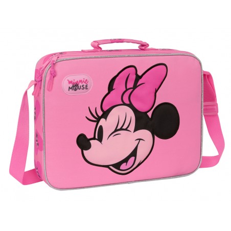 Cartera safta extraescolares minnie mouse loving 60x380280 mm