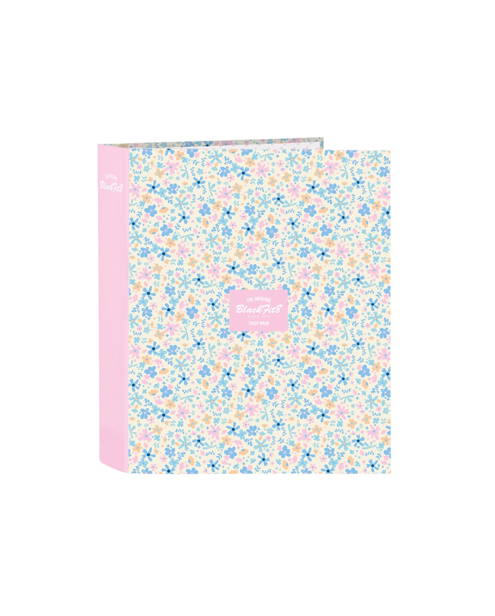 Carpeta safta carton folio 4 anillas lomo ancho blackfit8 blossom 60x270x300 mm