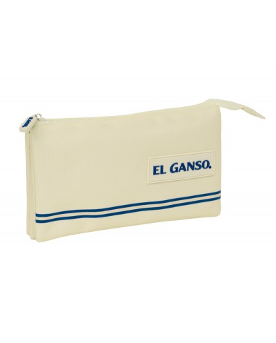 Bolso escolar portatodo safta triple el ganso basics 30x220x120 mm