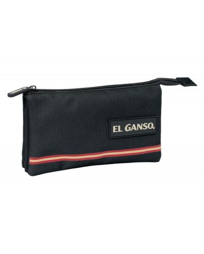 Bolso escolar portatodo safta triple el ganso basics 30x220x120 mm